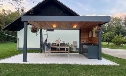 Pergola &ndash; popolna re&scaron;itev za udobno bivanje na prostem