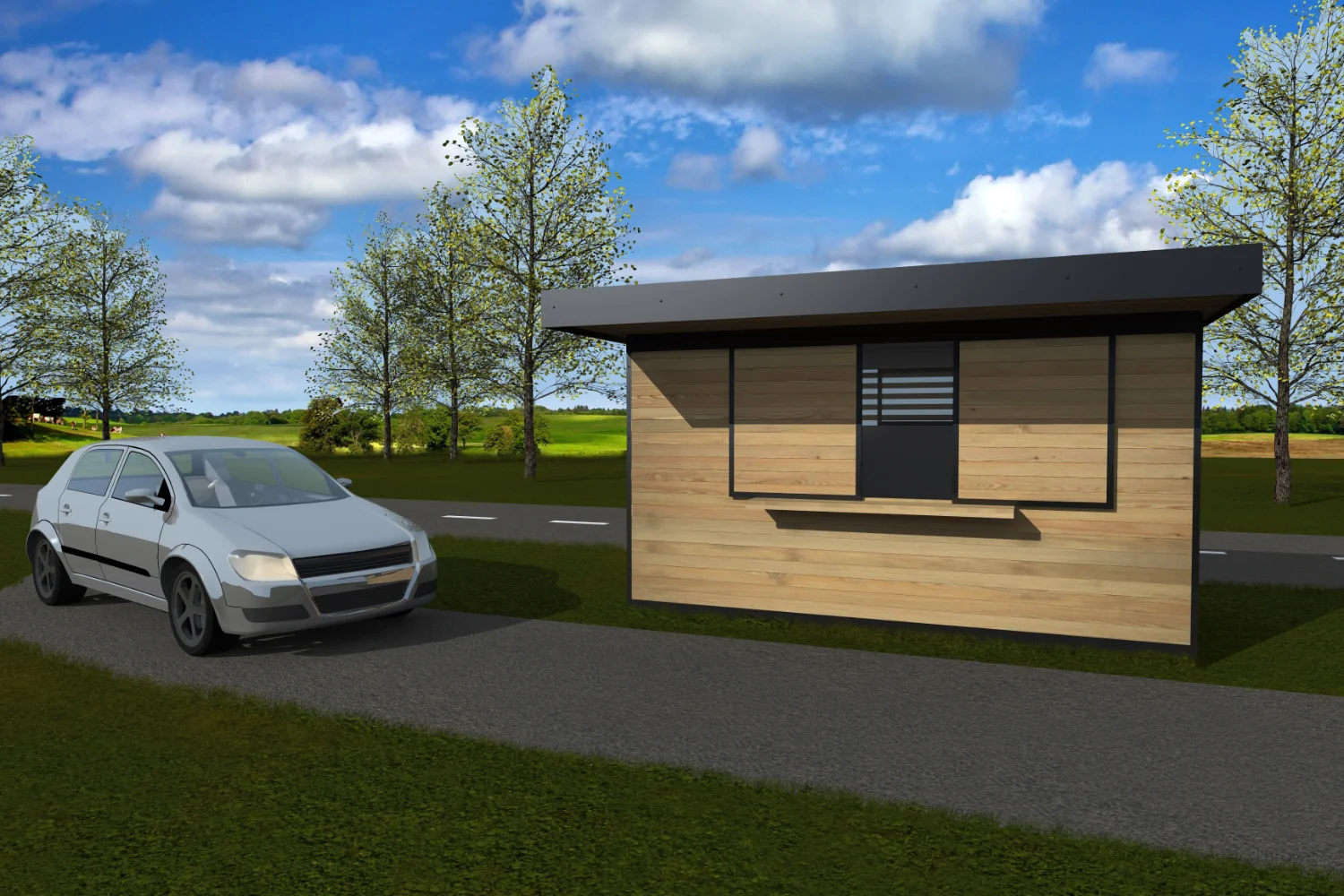 Kiosk – drive in-1