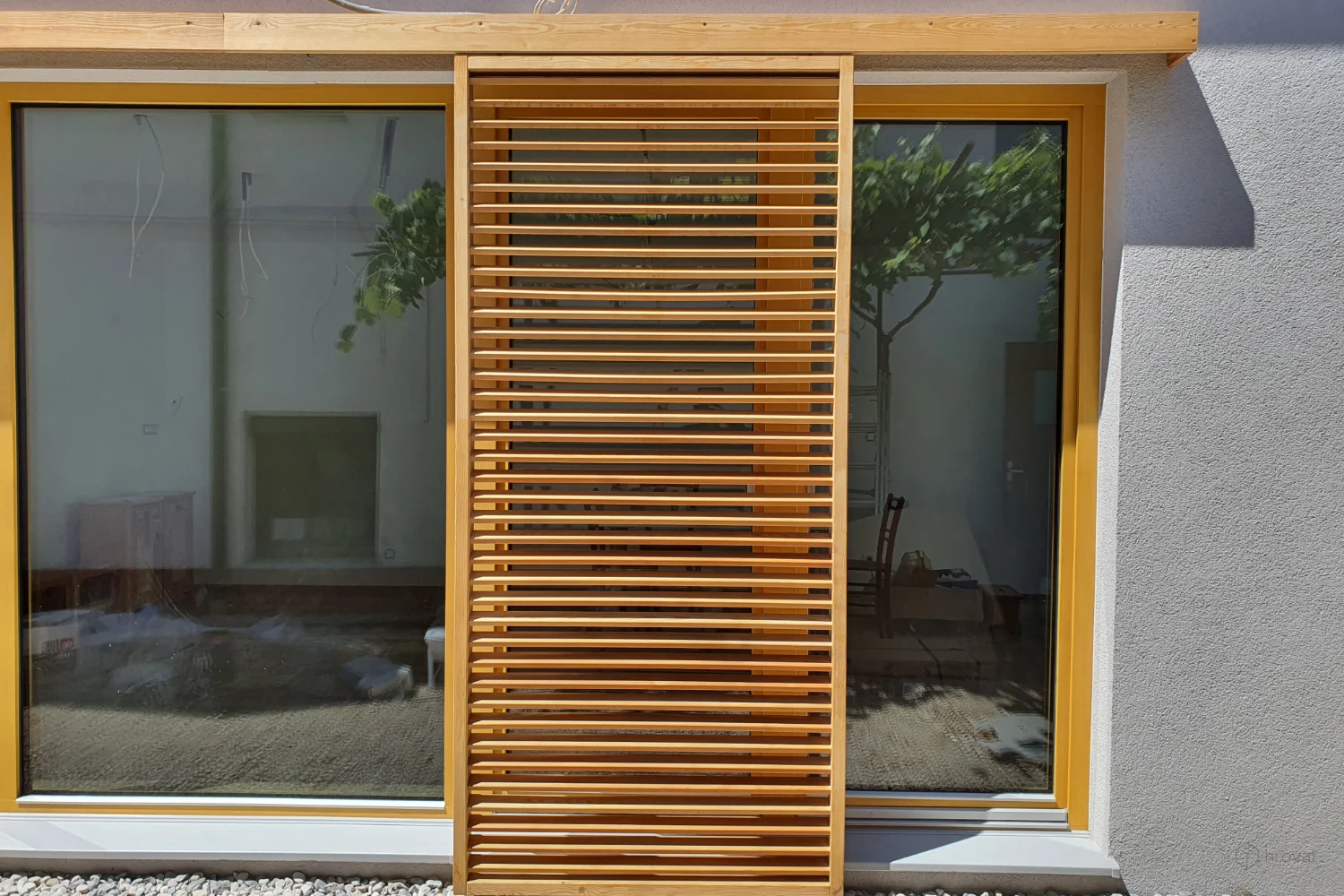 Holzschiebefensterläden Hrovat