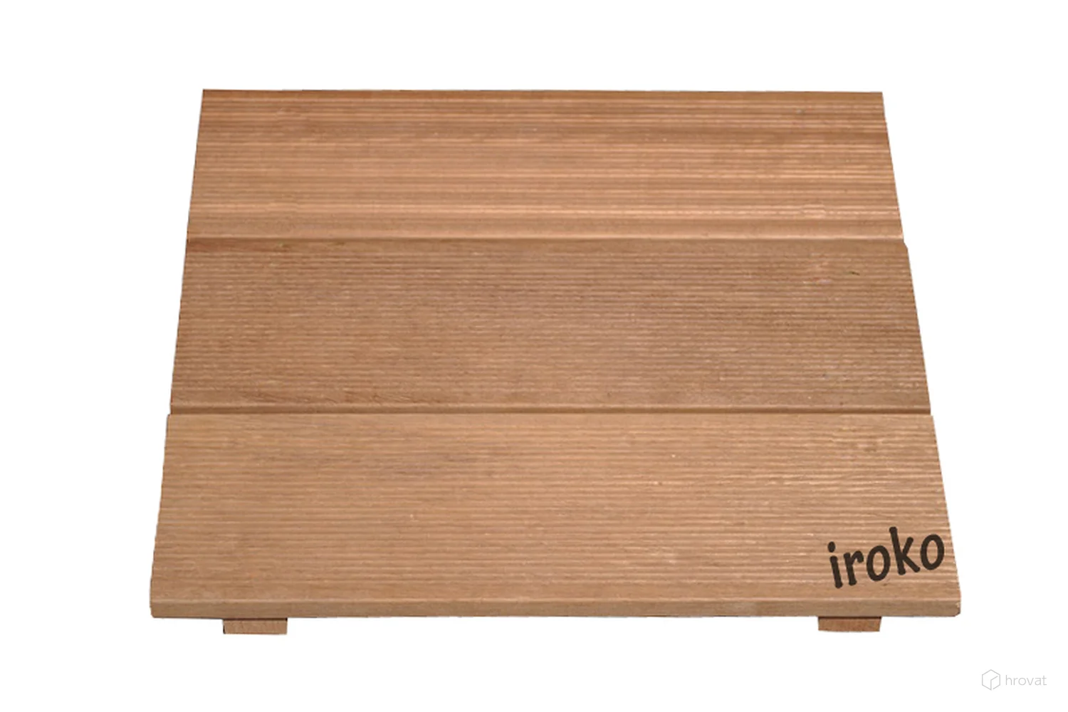 Holzterrasse Iroko-1