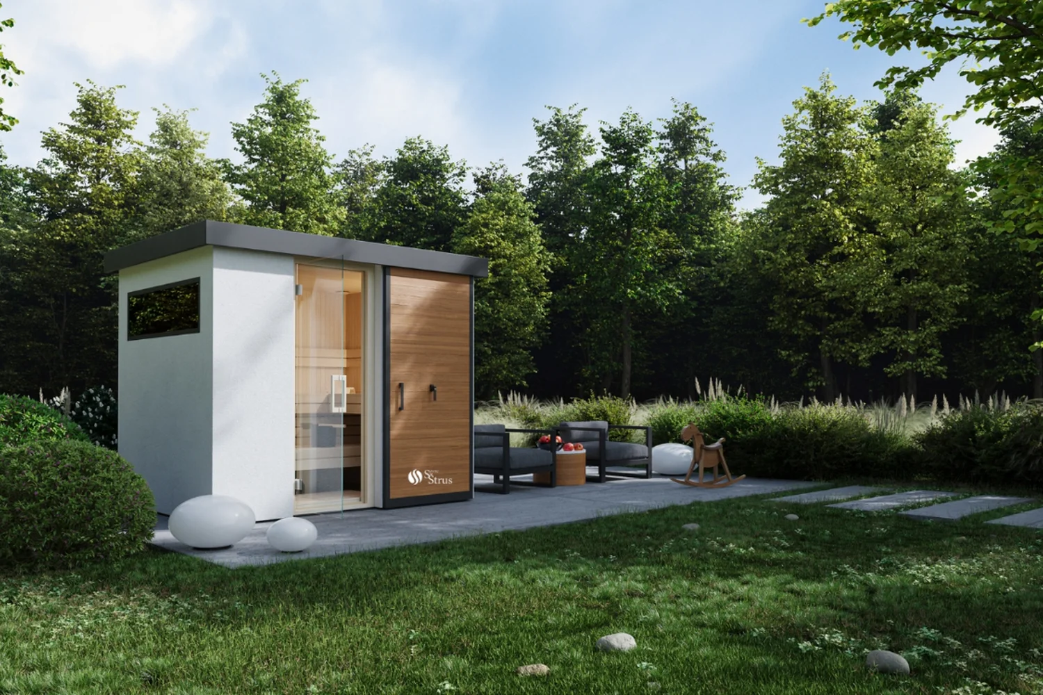 Gartenhaus mit Sauna Cubie