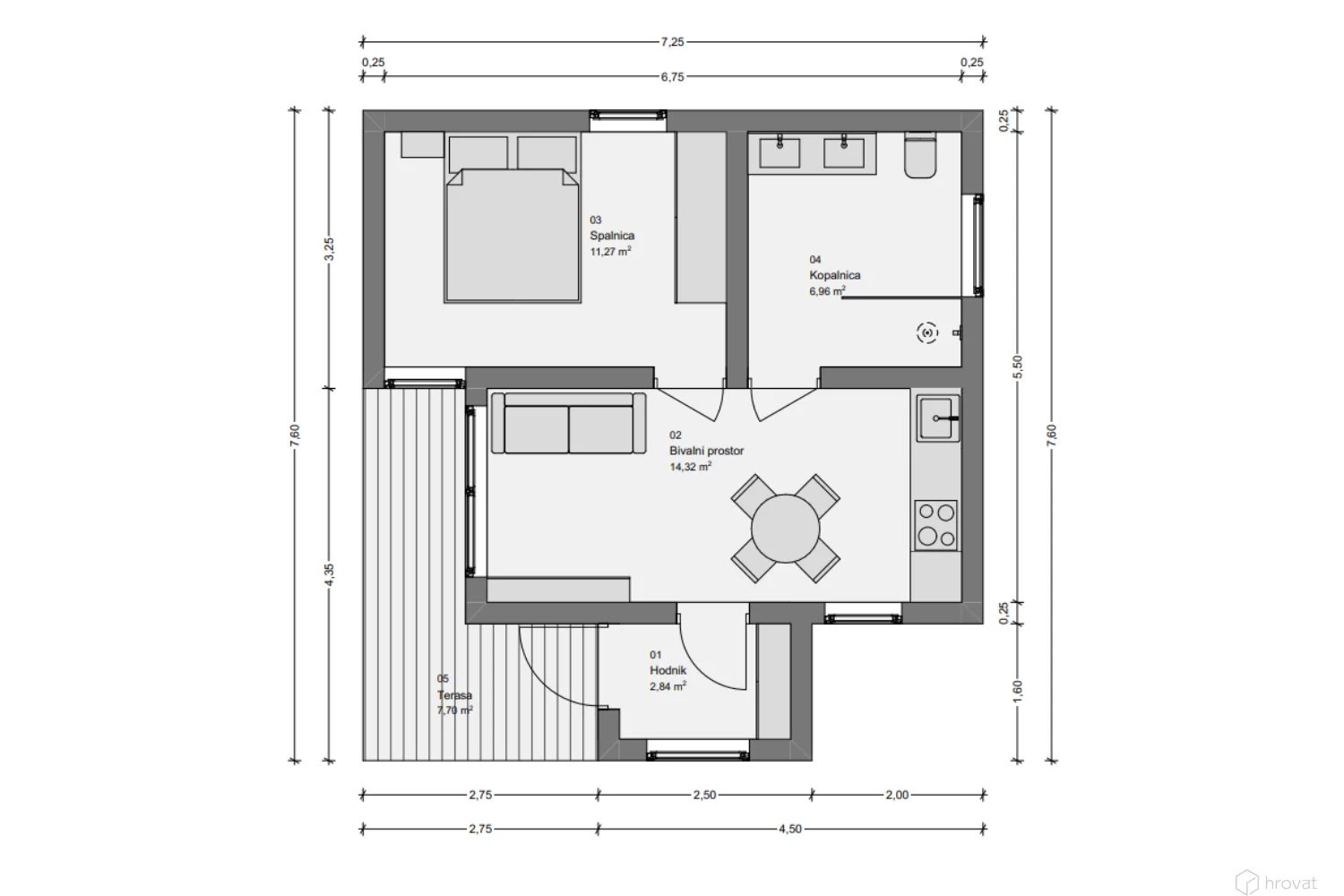 Cubie Modulhaus 45 m2-3