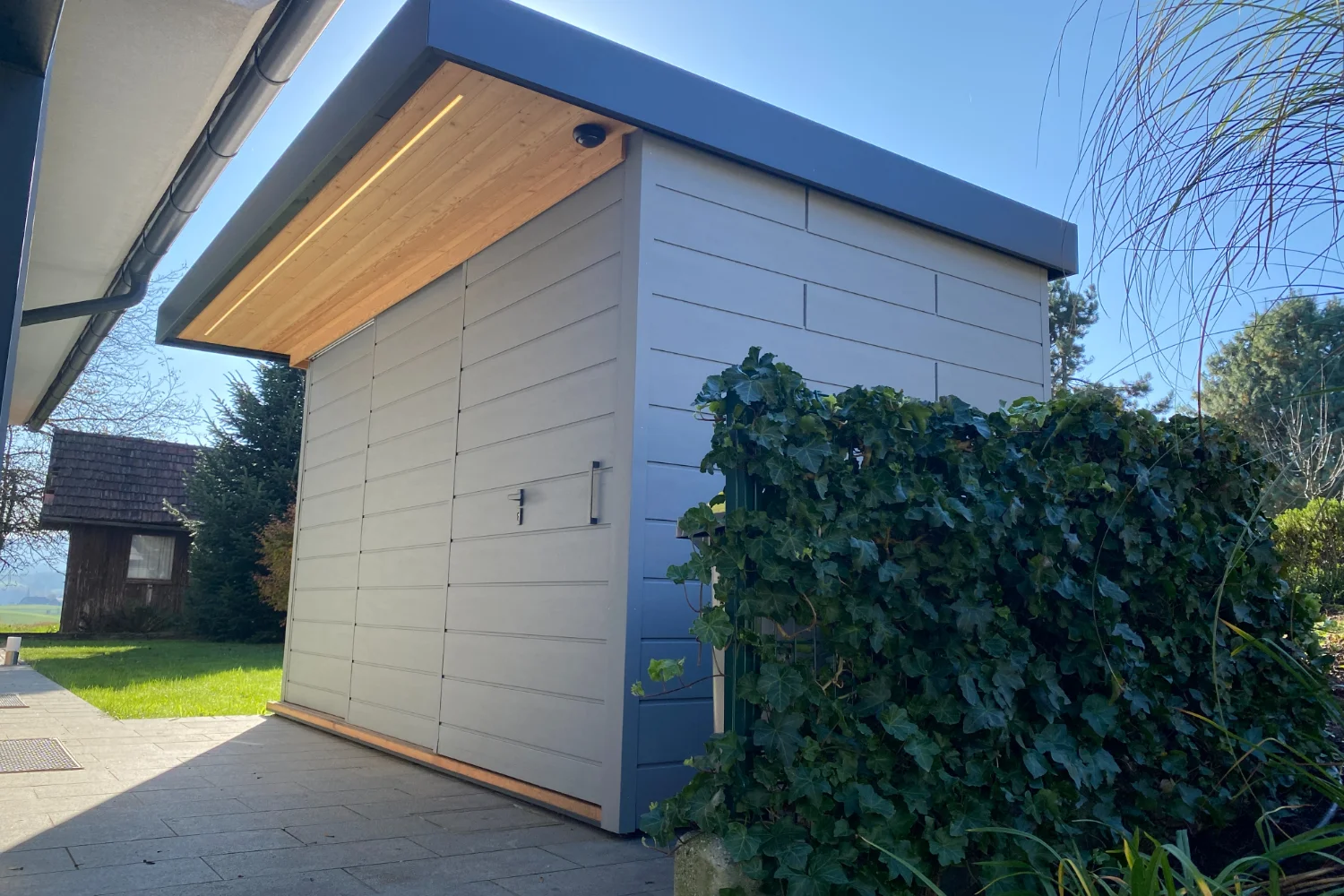 gray garden shed 