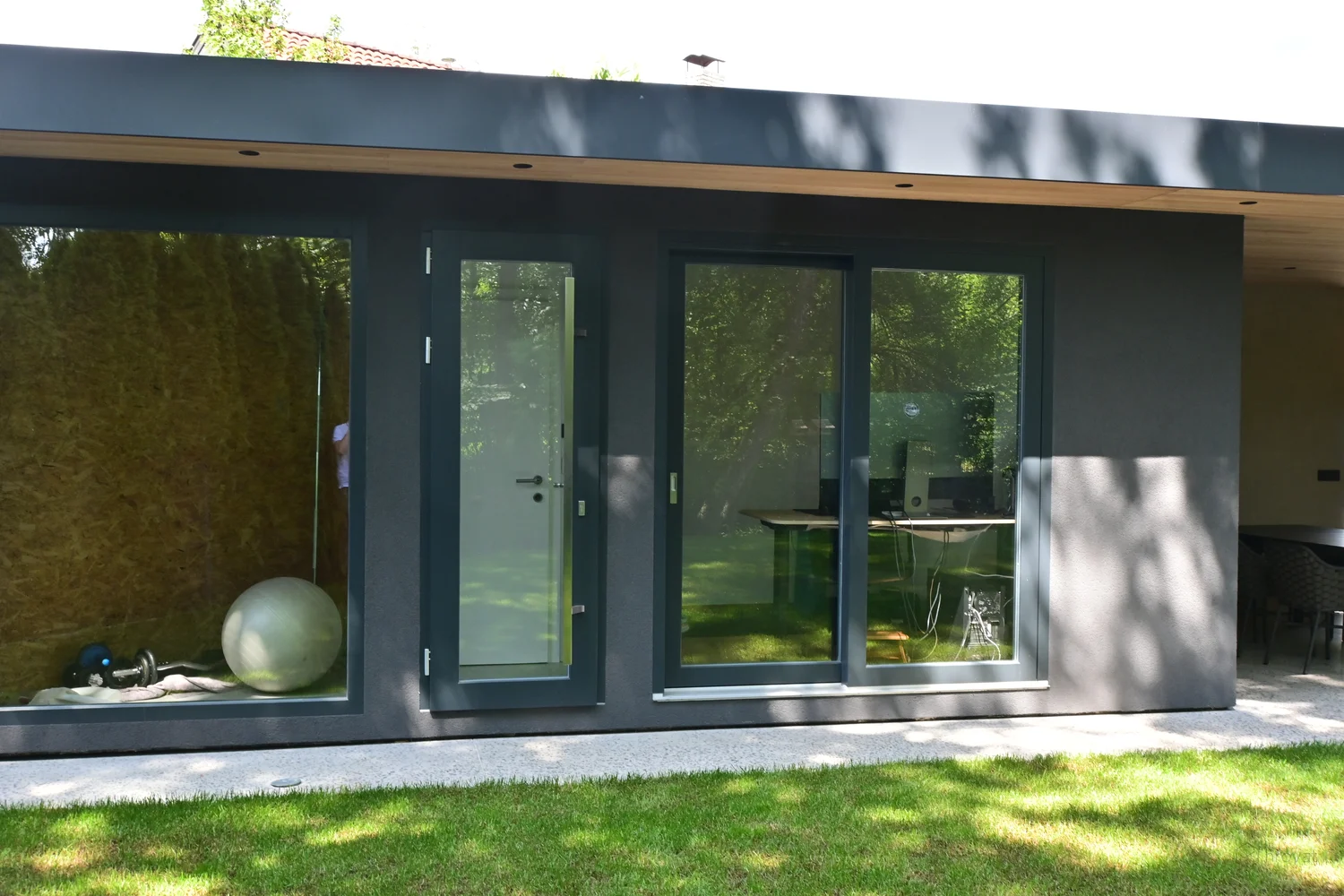 Gartenzimmer mit Fitness und Büro Trento-1