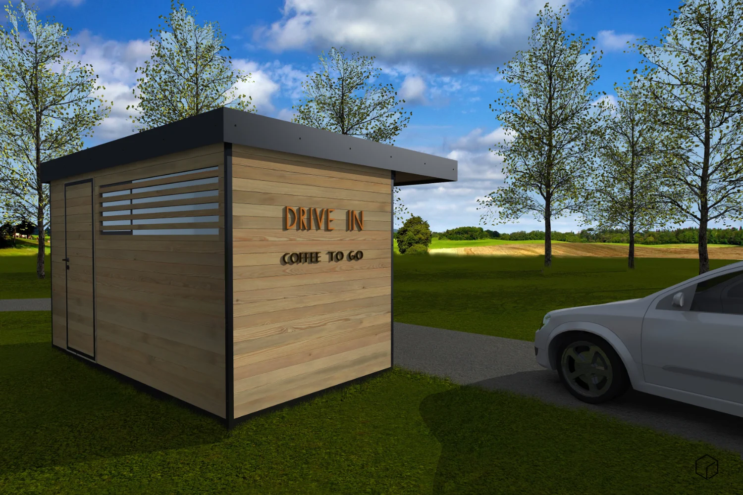 Kiosk – drive in-2
