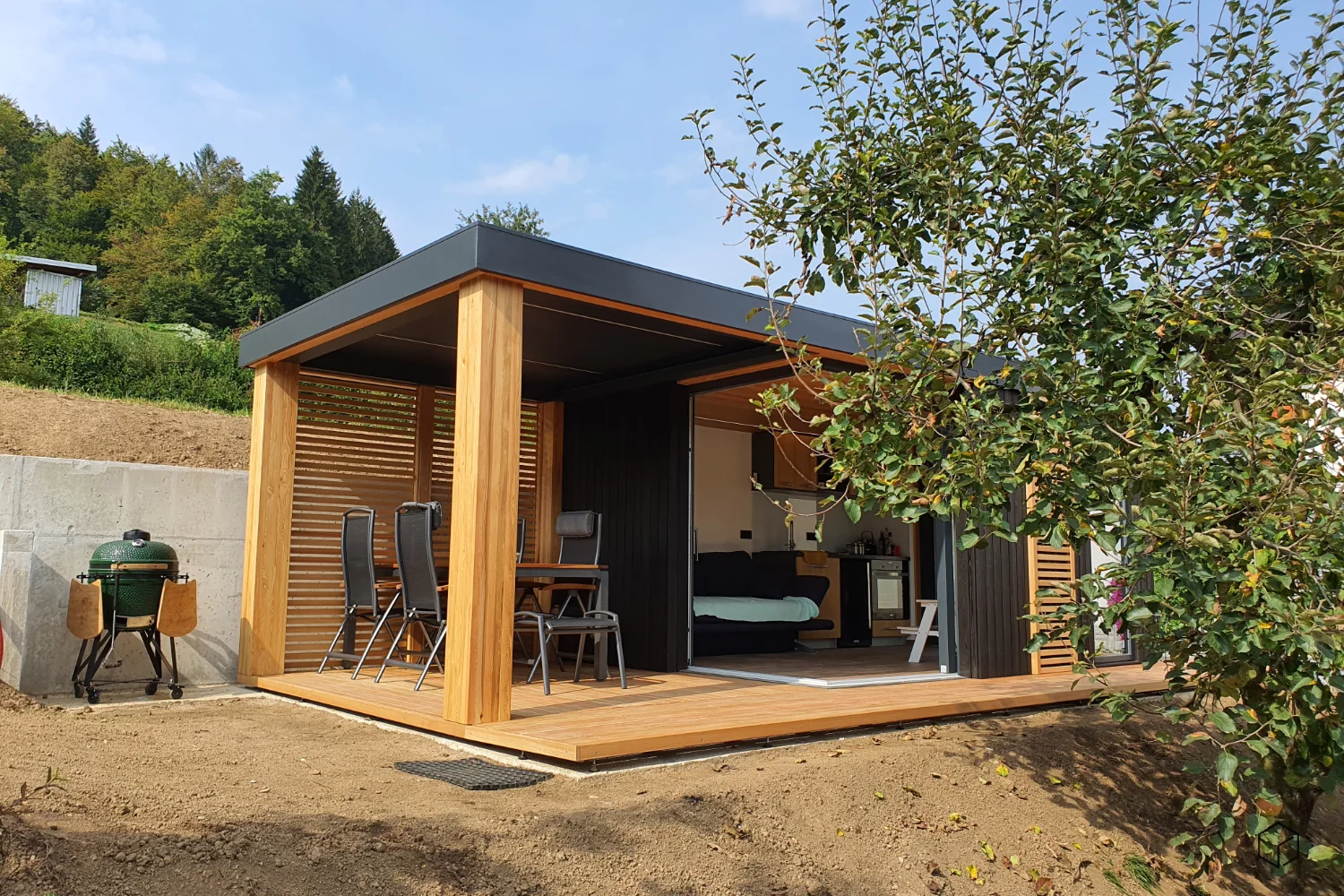 Isolierte Gartenhütte Mars