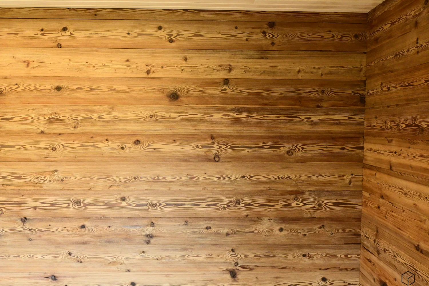 brushed thermowood