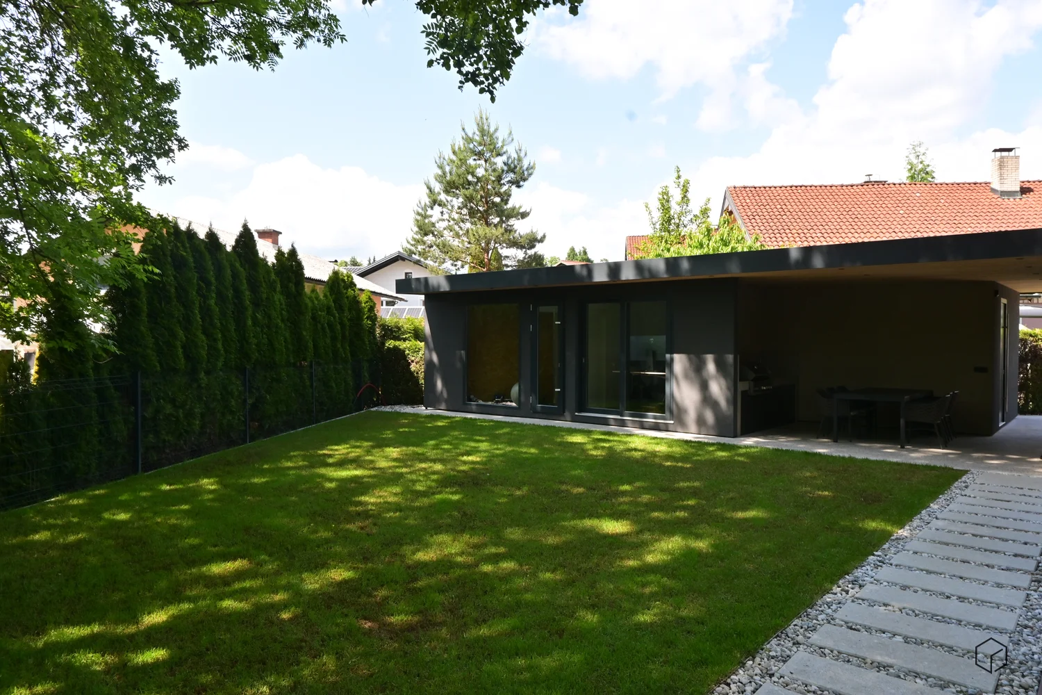 Gartenzimmer mit Fitness und Büro Trento-2