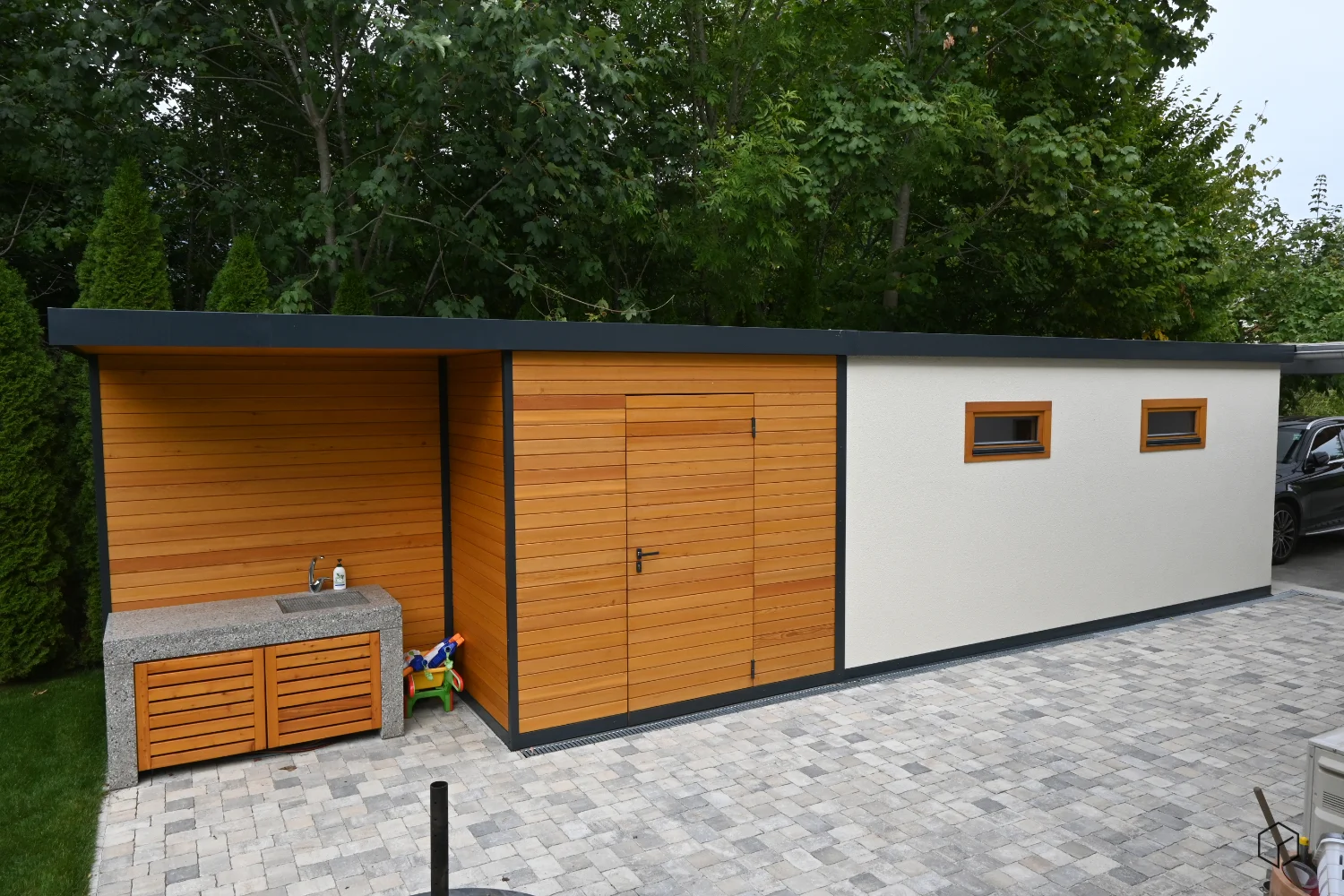 Gartenhäuser mit Küche