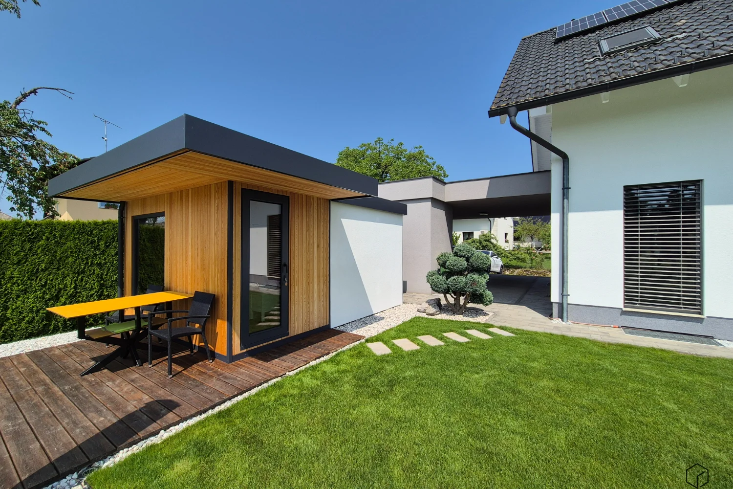 Gartenhaus mit Sauna Orhidealia-17