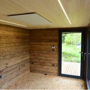 brushed thermowood
