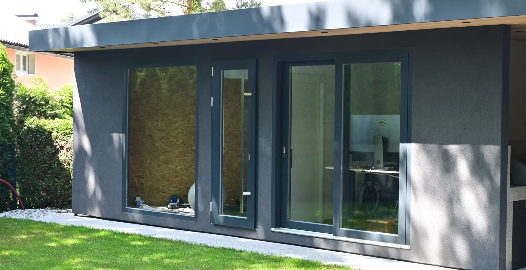 Gartenzimmer mit Fitness und Büro Trento