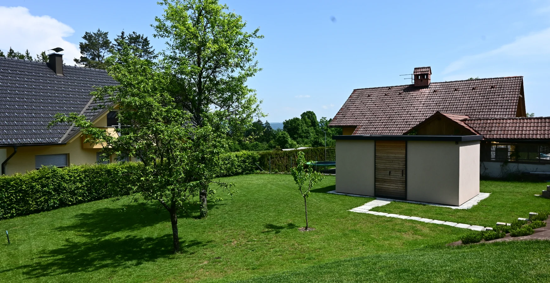 Gartenhaus mit Putzfassade Dobrna