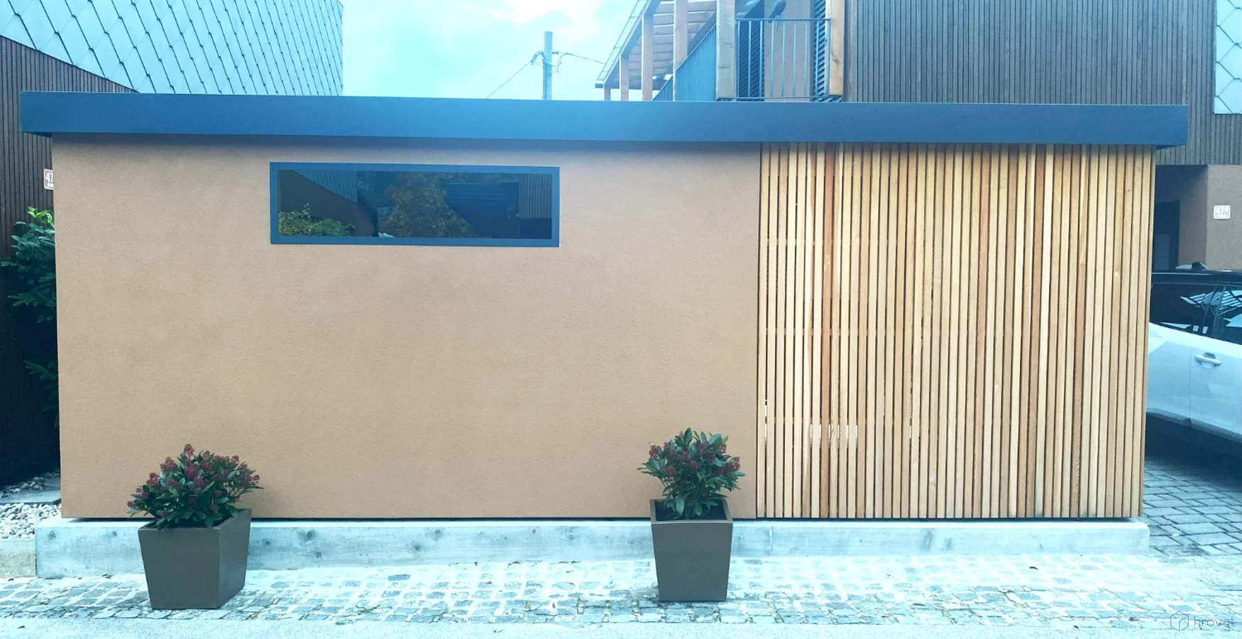 Gartenhaus mit Vordach Klagenfurt