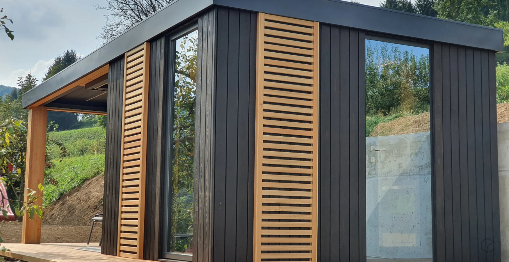 Gartenhaus Black Edition Mars