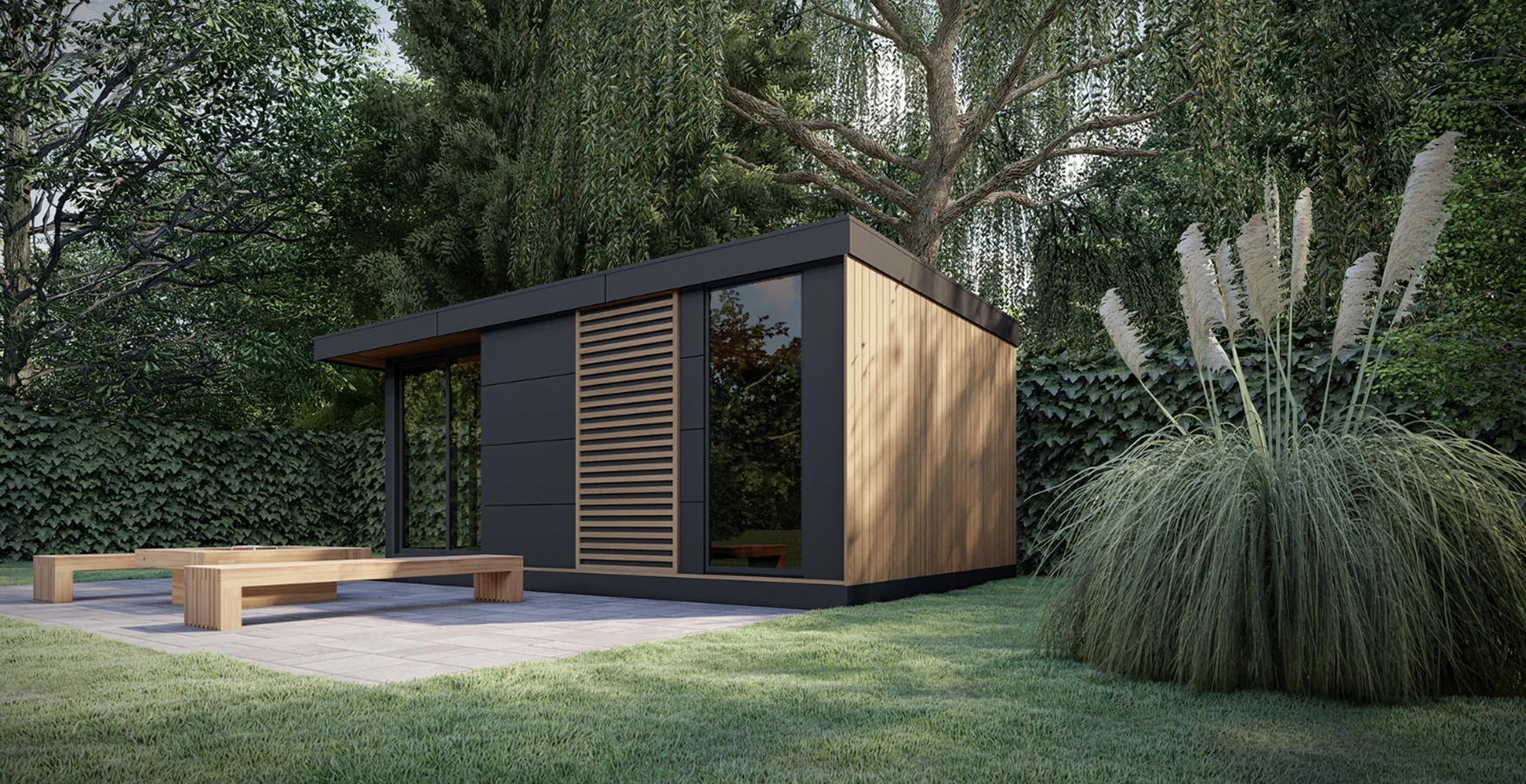 Gartenh&auml;uschen Black edition V.01
