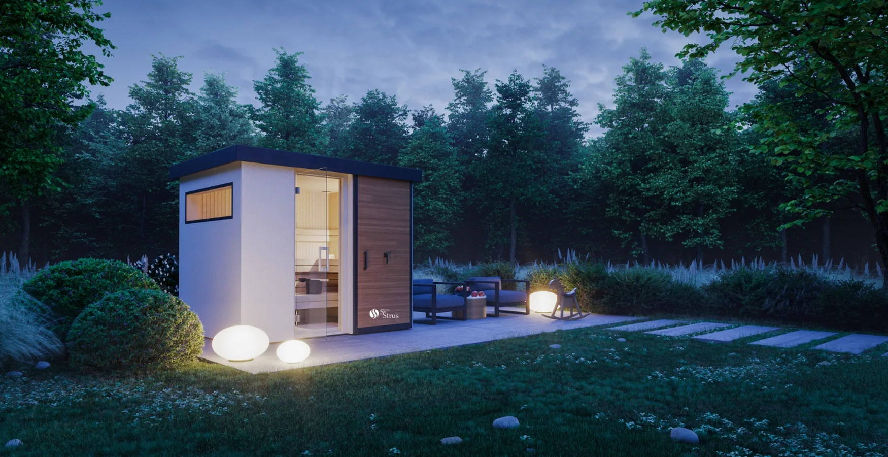 Gartensauna Cubie
