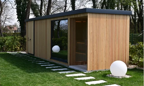 Gartenhaus mit Sauna Afrodita
