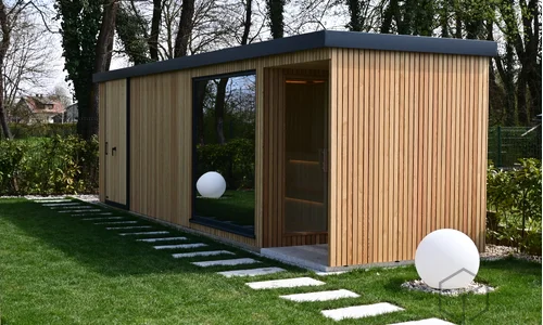 Gartenhaus mit Sauna Afrodita