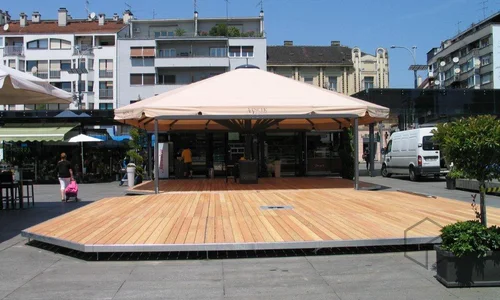 Lesena terasa Zagreb